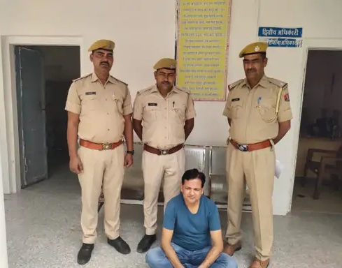 चेक बाउंस आरोपी गिरफ्तार