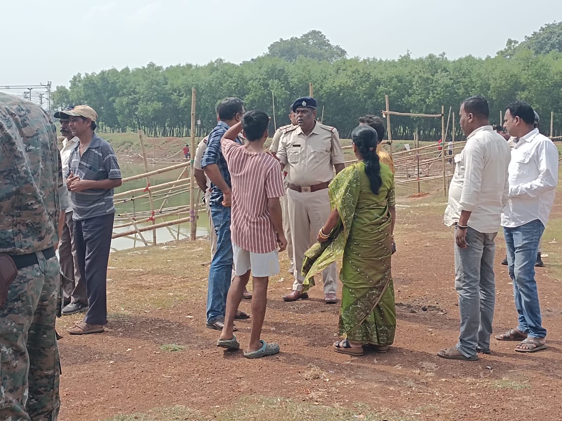 खड़गपुर छठ की तैयारी