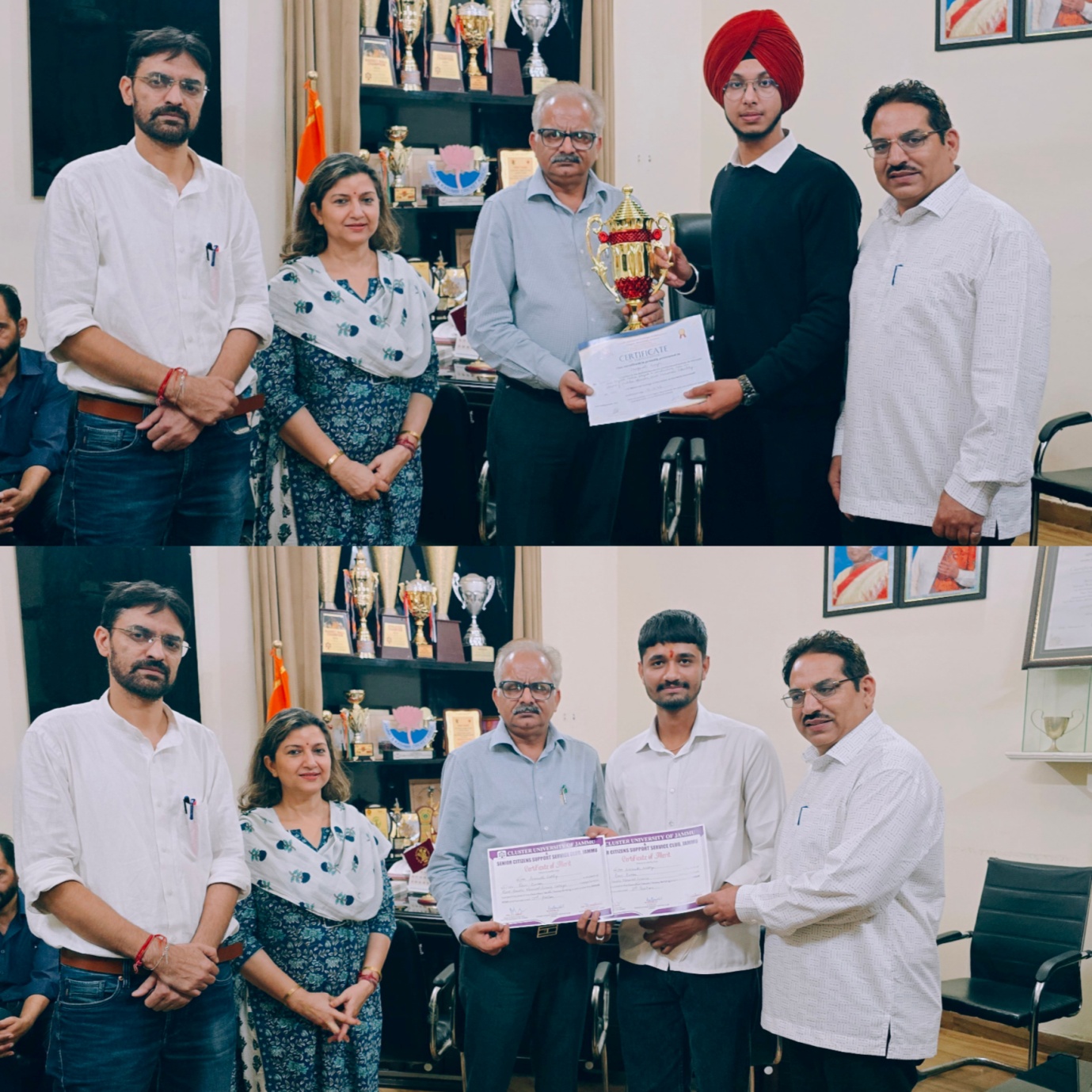 जीजीएम साइंस कॉलेज ने छात्रों की सफलता पर मनाया गौरव समारोह