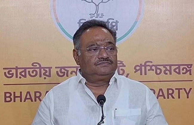 भाजपा प्रदेश अध्यक्ष शमिक भट्टाचार्य भाजपा प्रदेश अध्यक्ष शमिक भट्टाचार्य