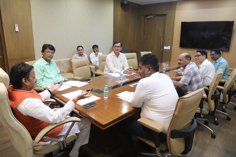 मप्रः उप मुख्यमंत्री शुक्ल ने की एमसीयू रीवा कैंपस के मेंटेनेंस कार्यों की समीक्षा