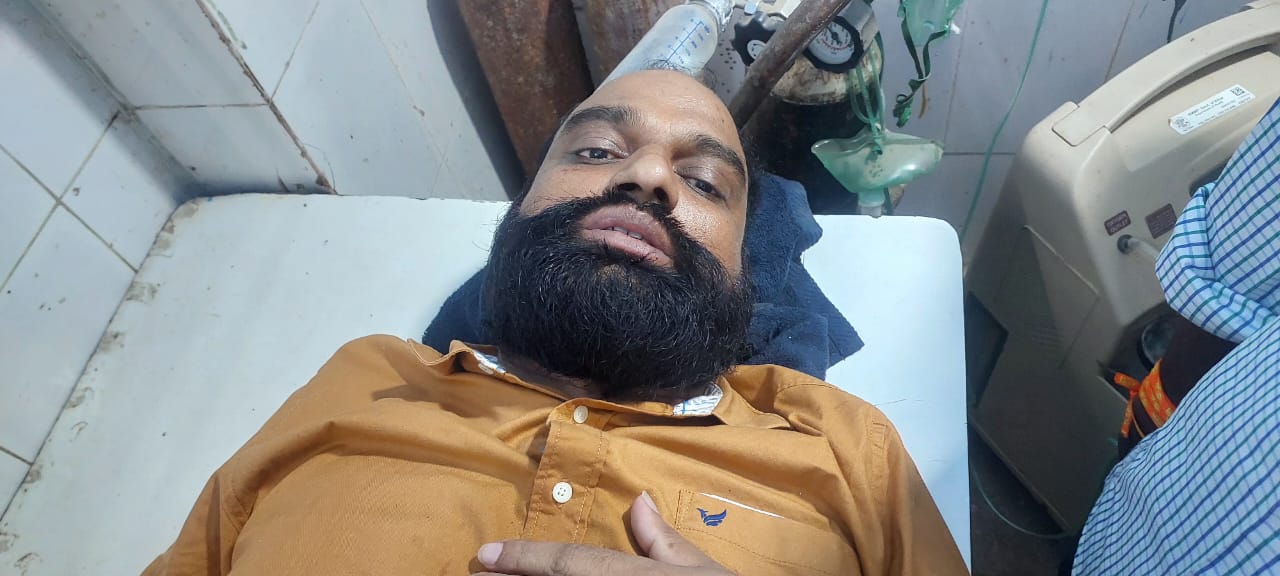 अररिया फोटो:घायल युवक