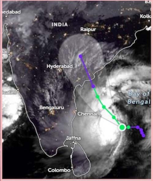 चक्रवाती तूफान मोंथा
