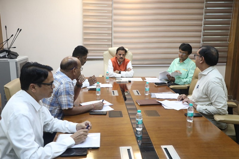 मप्रः उप मुख्यमंत्री शुक्ल ने की एमसीयू रीवा कैंपस के मेंटेनेंस कार्यों की समीक्षा