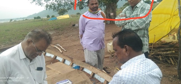 *मौके पर ही मछली की नीलामी संदेह के घेरे में* *मौके पर ही मछली की नीलामी संदेह के घेरे में*