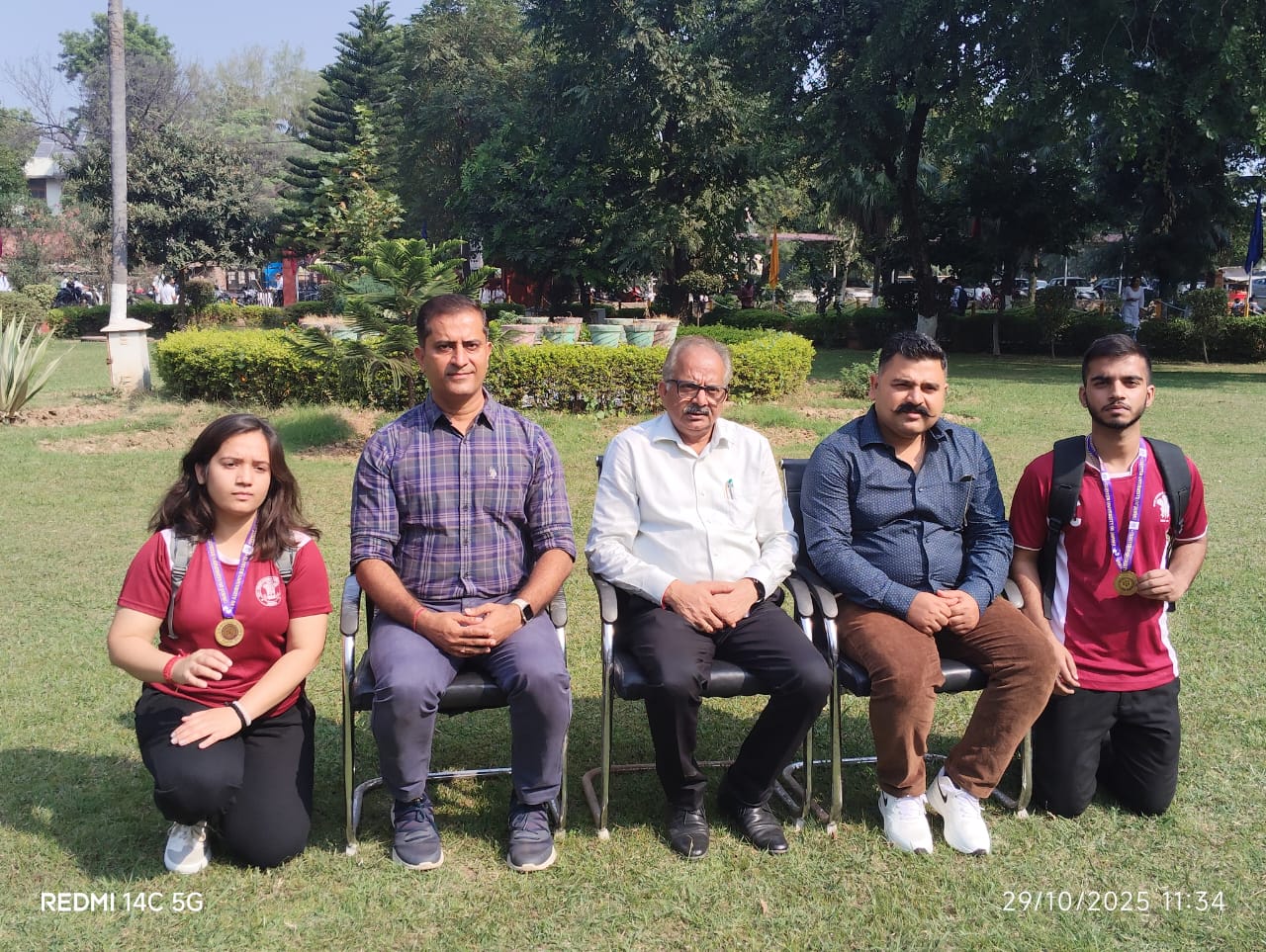 जीजीएम साइंस कॉलेज के खिलाड़ियों ने जूडो टूर्नामेंट में जीते स्वर्ण पदक