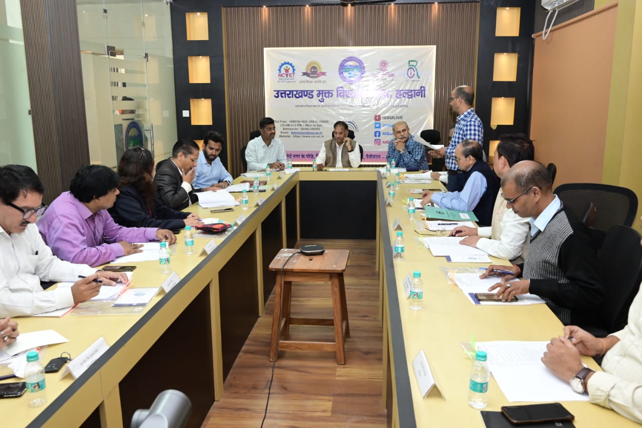 उत्तराखंड मुक्त विश्वविद्यालय में प्रवेश समिति की बैठक सम्पन्न उत्तराखंड मुक्त विश्वविद्यालय में प्रवेश समिति की बैठक सम्पन्न