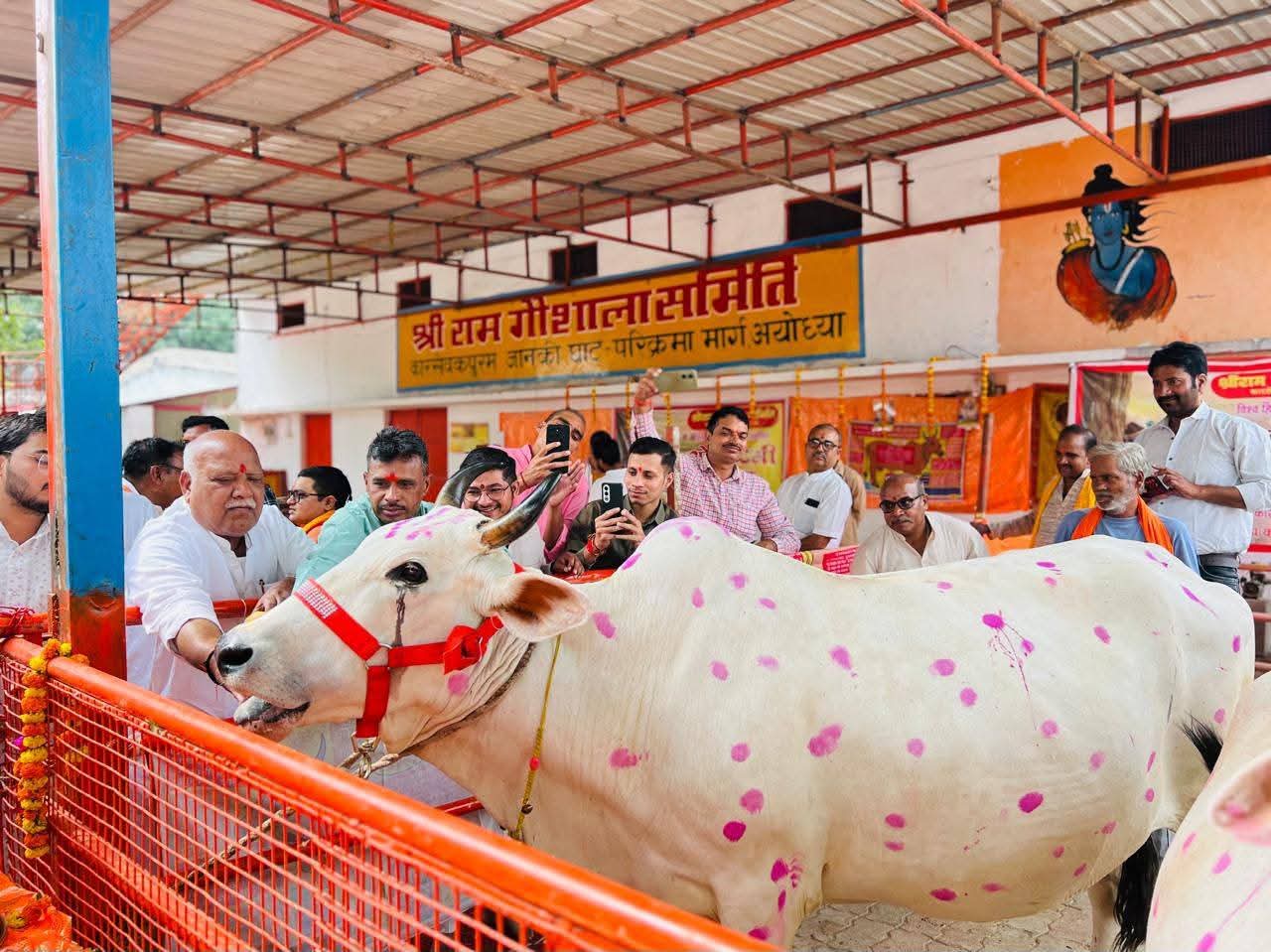 पूजन श्रीराम गौशाला