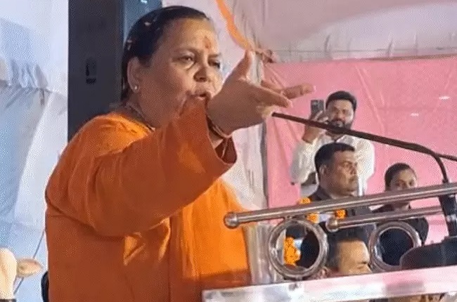 गो संवर्धन संकल्प सभा में उमा भारती