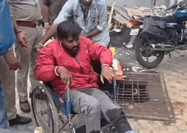 शॉर्ट एनकाउंटर के बाद गिरफ्तार आरोपी