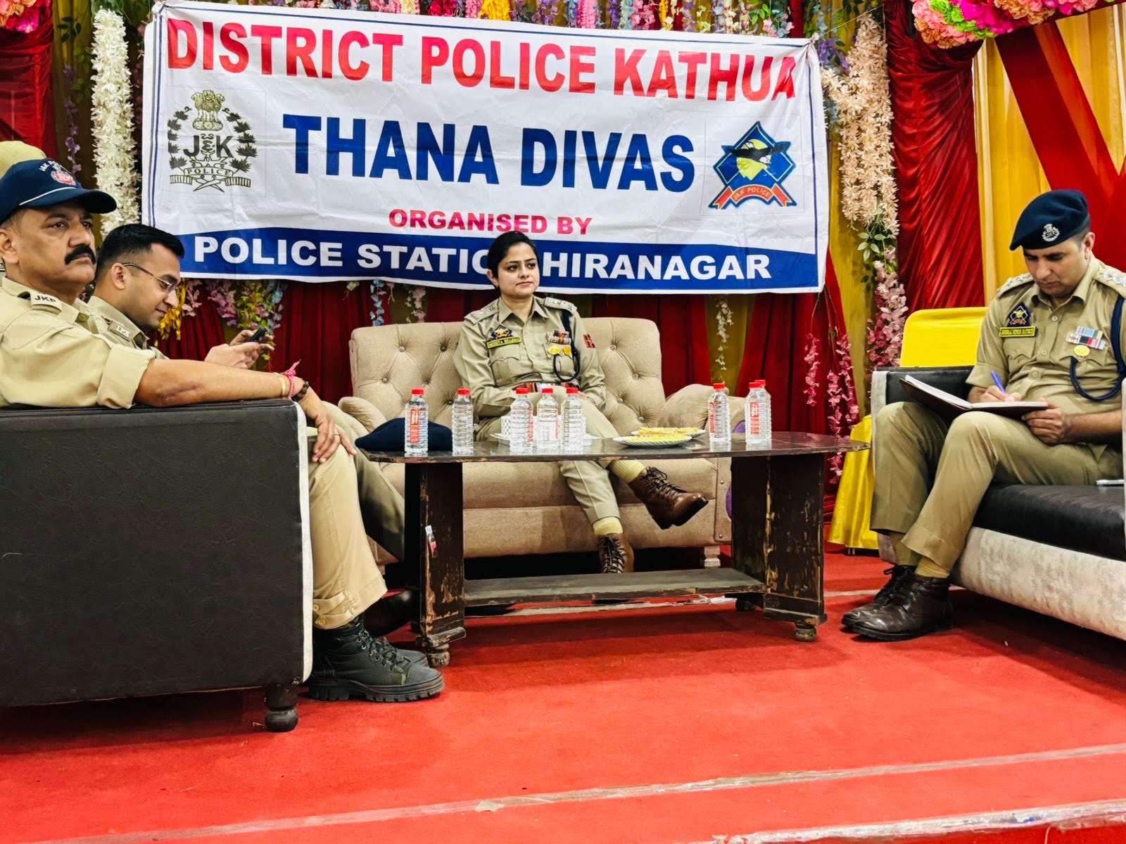Thana Divas program organized in Sherpur area of ​​Hiranagar