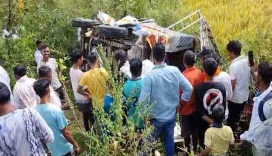 दुर्घटना की तस्वीर