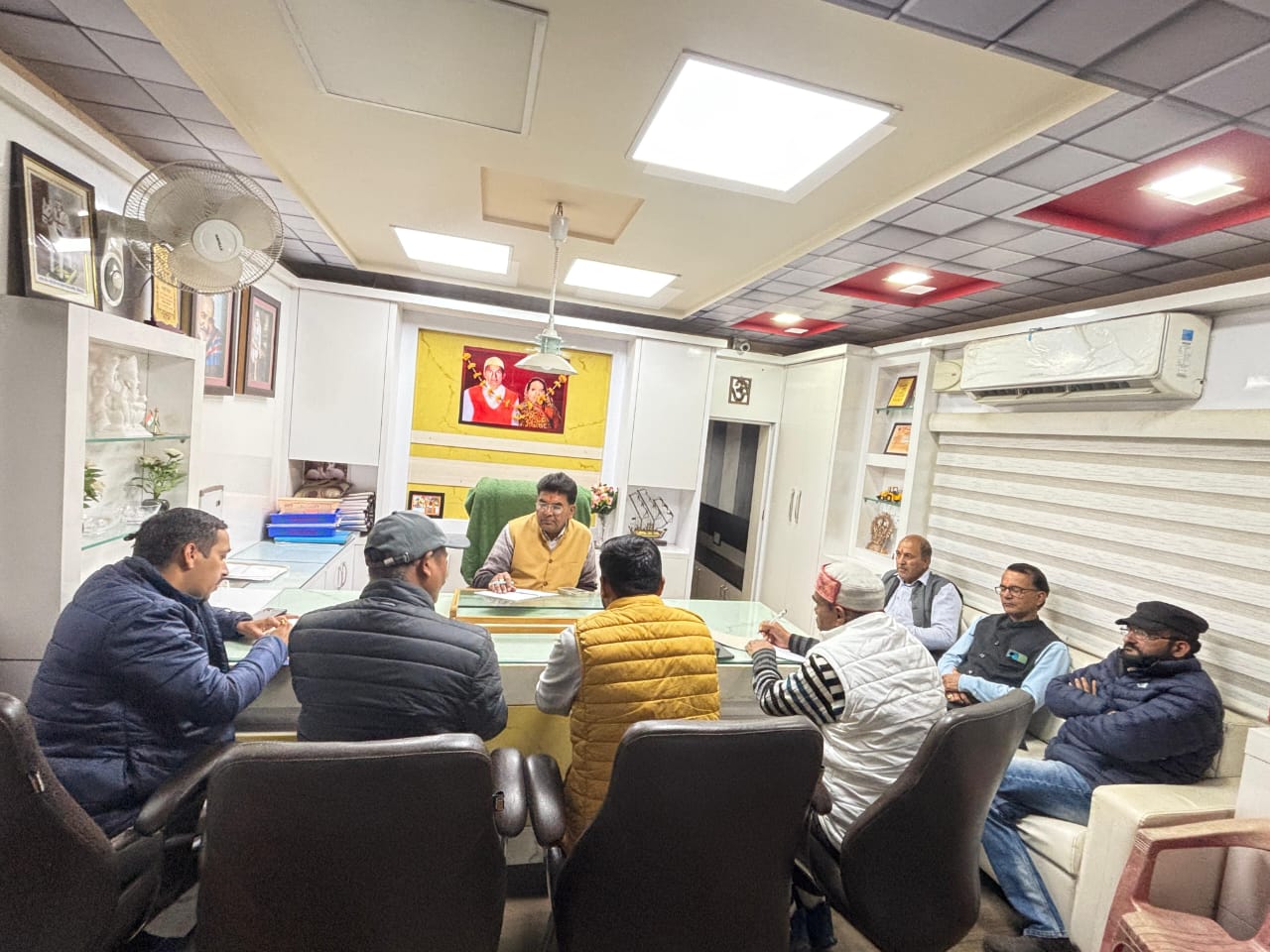 रन फॉर यूनिटी की तैयारी बैठक