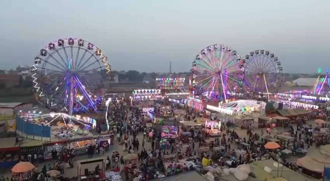 ददरी मेला का दृश्य