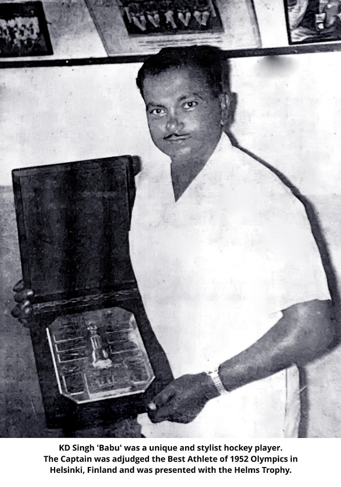 हॉकी इंडिया ने भारत को दो ओलंपिक गोल्ड दिलाने वाले के.डी. सिंह ‘बाबू’ को किया याद