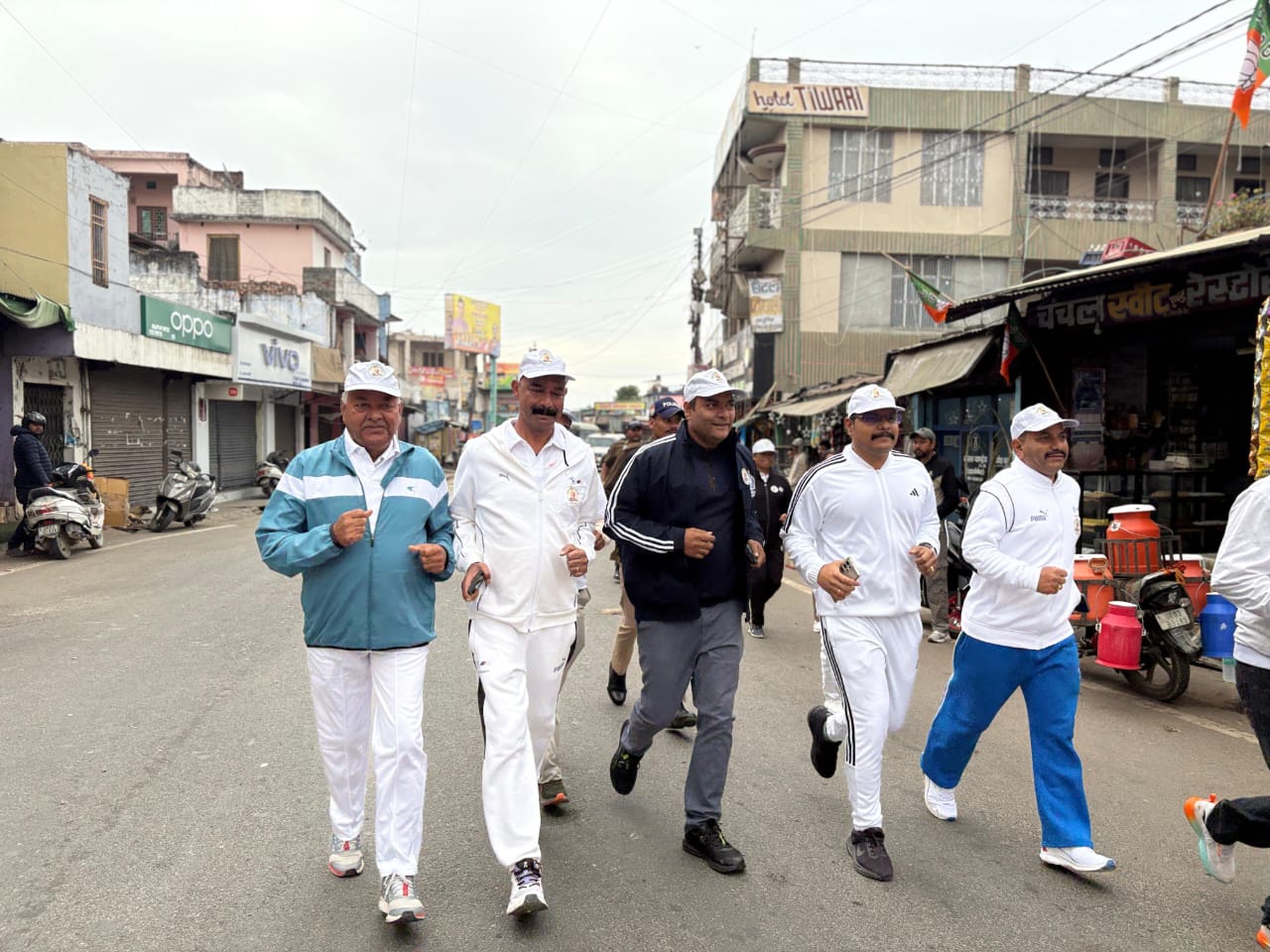 चंपावत में रन फॉर यूनिटी दौड़ चंपावत में रन फॉर यूनिटी दौड़