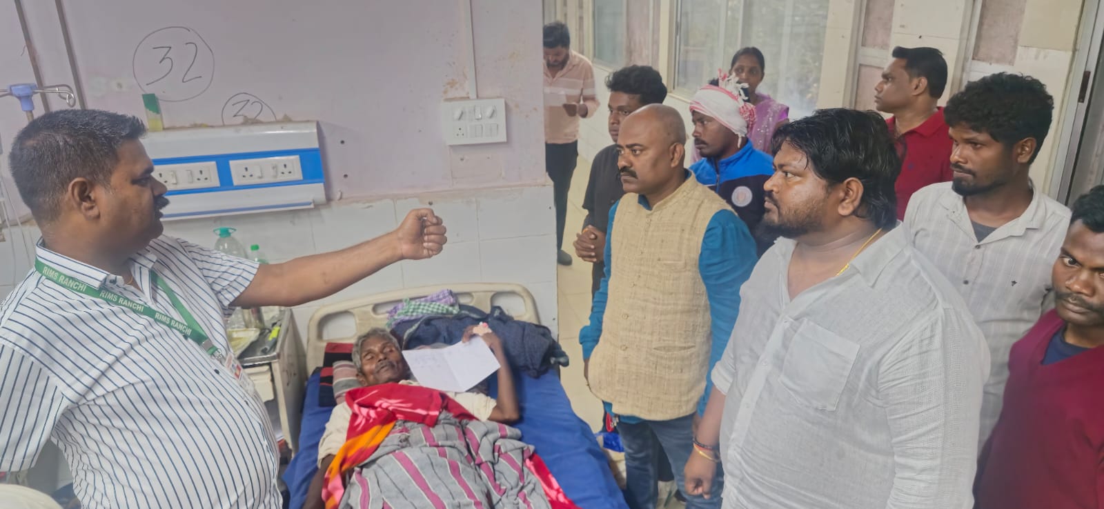 रिम्‍स में बबलू मुंडा, जगलाल पहान समेत अन्‍य