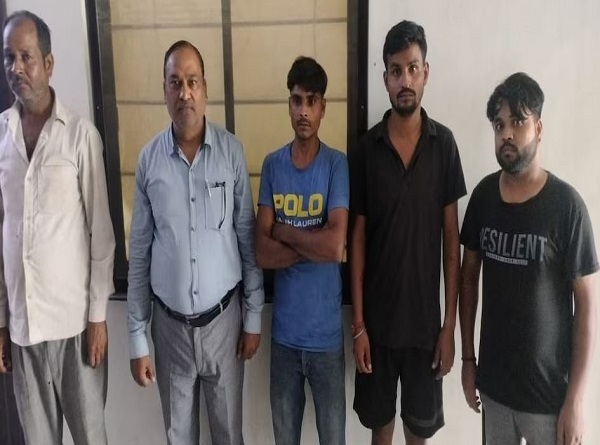 पांच सदस्य गिरफ्तार