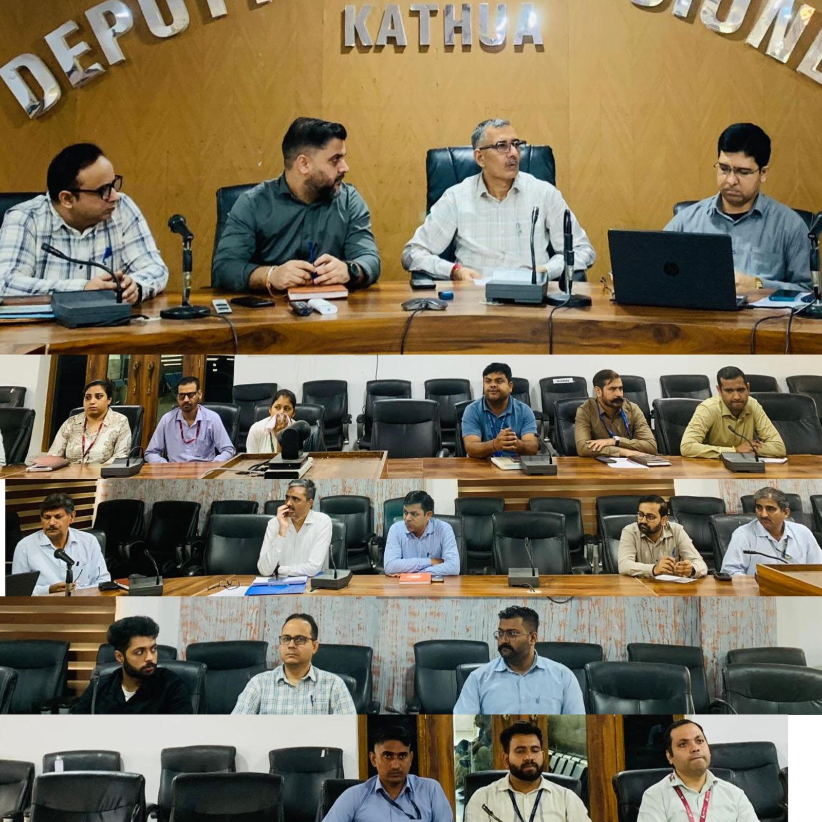 DC Kathua reviews progress of financial inclusion and banking schemes DC Kathua reviews progress of financial inclusion and banking schemes