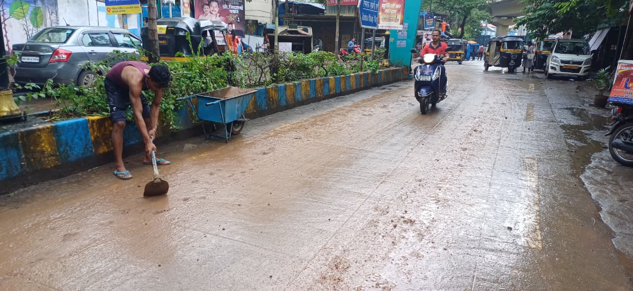 Rain-dug roads and swamps cause misery