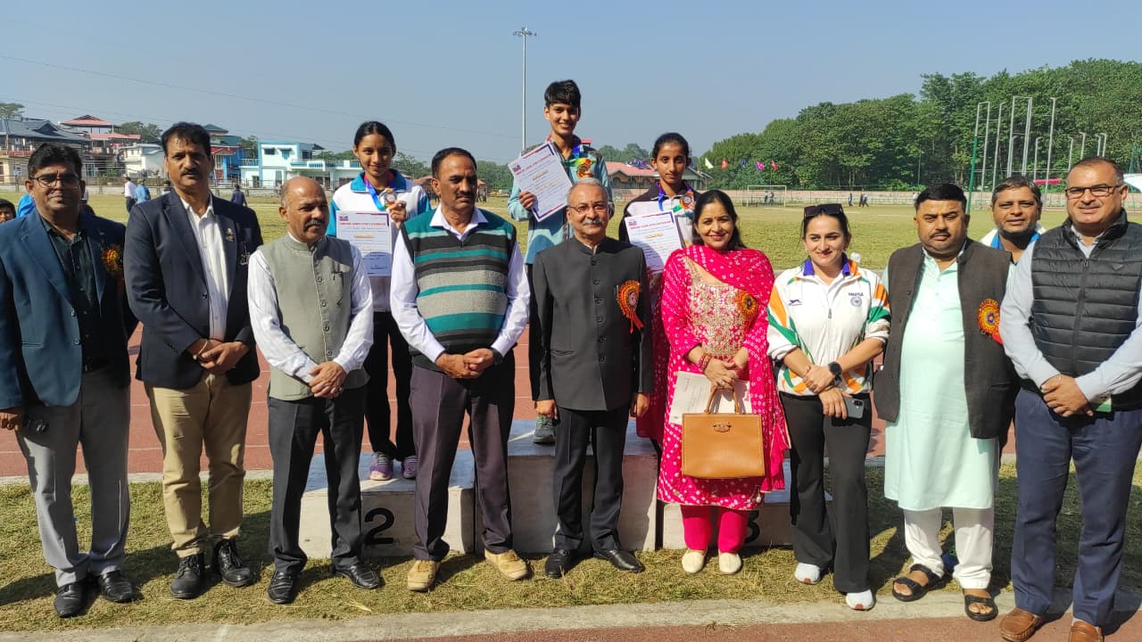 मुख्यमंत्री के राजनीतिक सलाहकार ने किया 66वीं राज्य स्तरीय अंडर-19 एथलेटिक्स का शुभारंभ