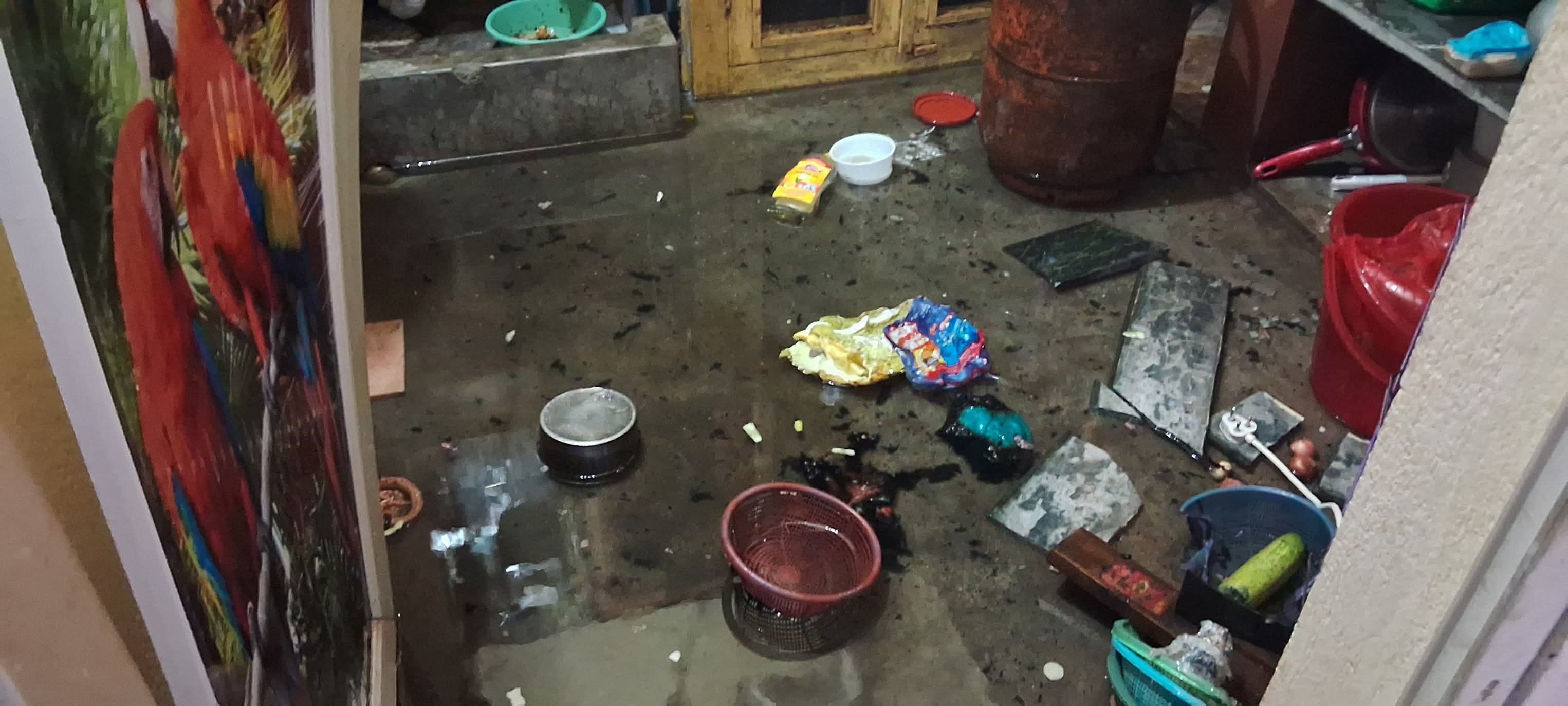 गैस रिसाव के कारण दुर्घटना विष्णुपुर में गैस रिसाव के कारण दुर्घटना विष्णुपुर में