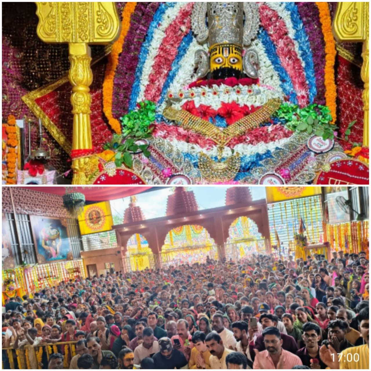 प्रकाटोत्सव पर मंदिर में उमड़ा जनसैलाब,निकली निशान यात्राएं प्रकाटोत्सव पर मंदिर में उमड़ा जनसैलाब,निकली निशान यात्राएं