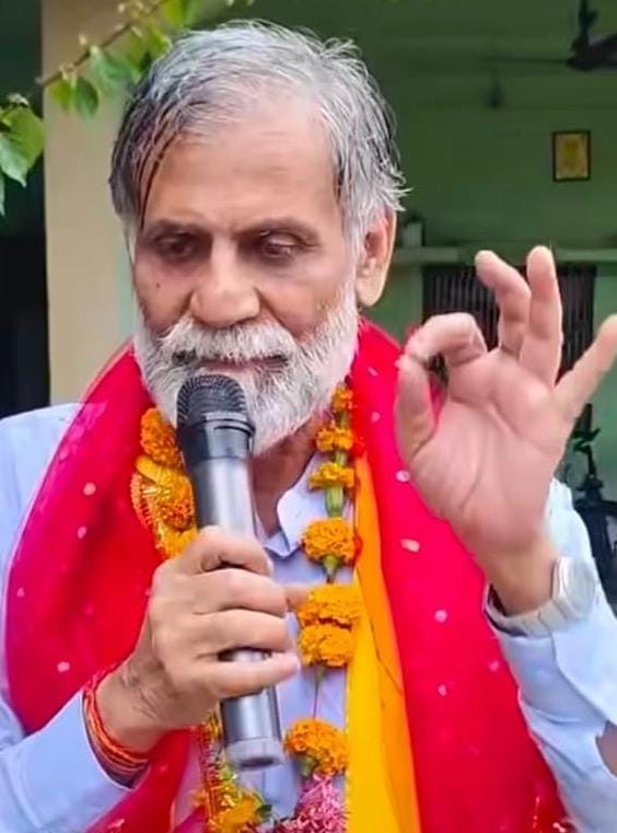 Darbhanga: Jansuraj candidate RK Mishra. Darbhanga: Jansuraj candidate RK Mishra.