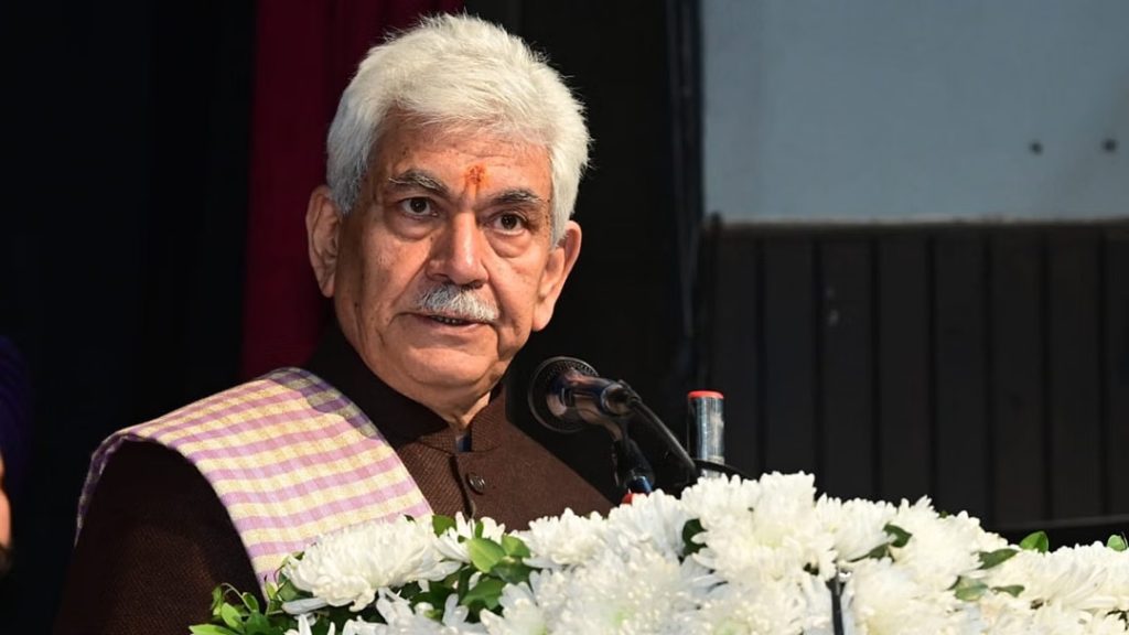 ऑपरेशन महादेव के लिए हर Indian  को जम्मू-कश्मीर पुलिस पर गर्व है- उपराज्यपाल