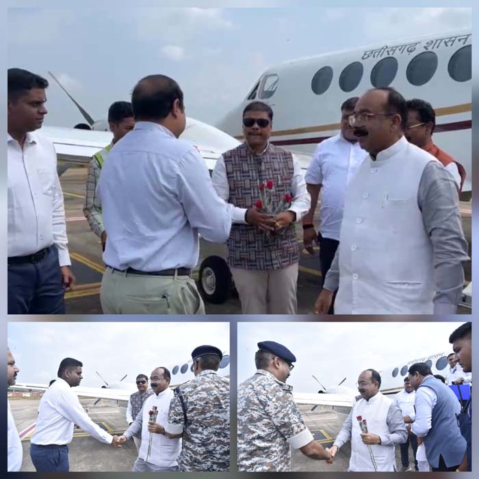उप Chief Minister  अरुण साव व मंत्री केदार जगदलपुर पंहुच