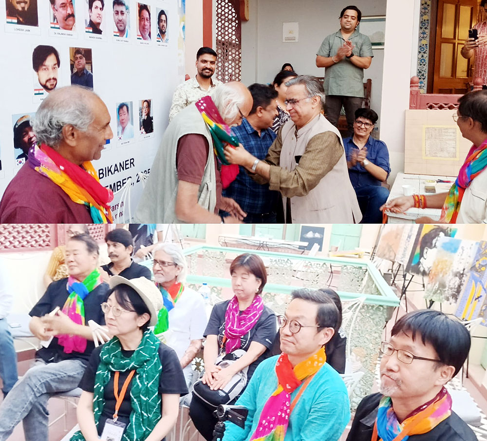बीकानेर की हरासर हवेली में इंटरनेशनल आर्ट सिम्पोजियम शुरू