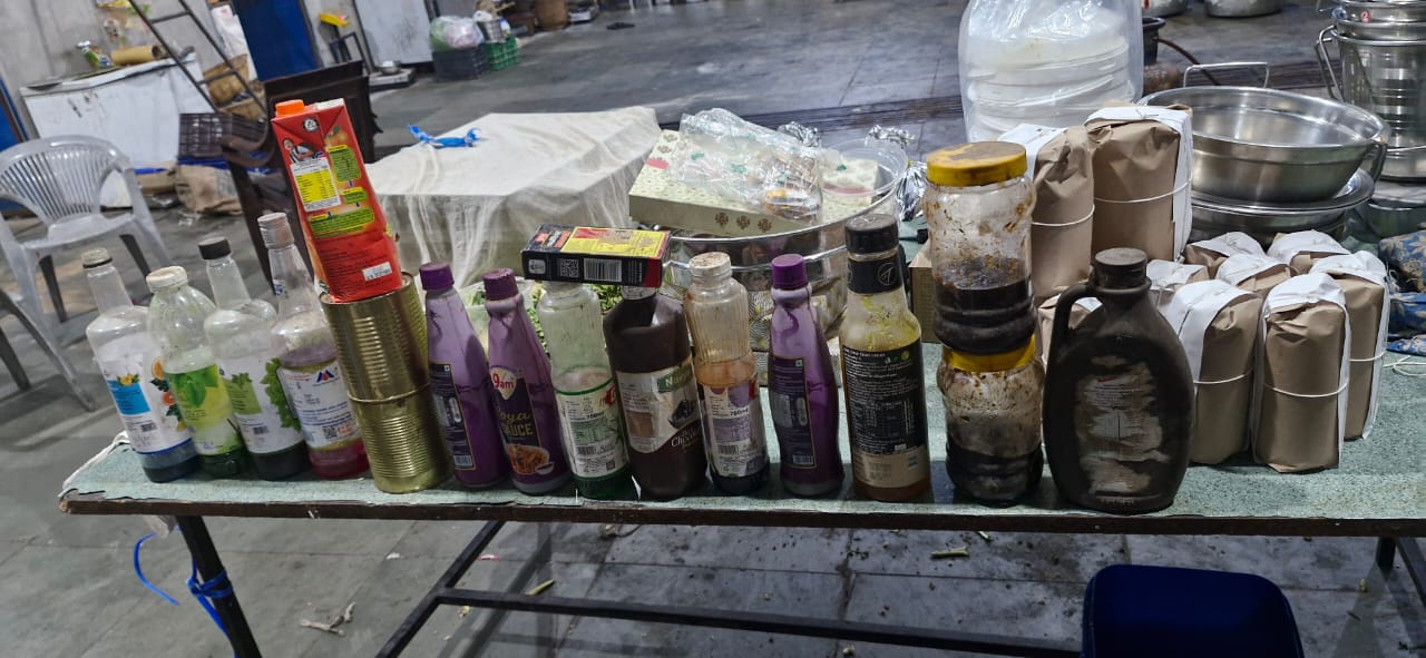 खाद्य सुरक्षा विभाग को शादियों के सीजन में संचालित एसएस फूड इवेंट पर की कार्रवाई