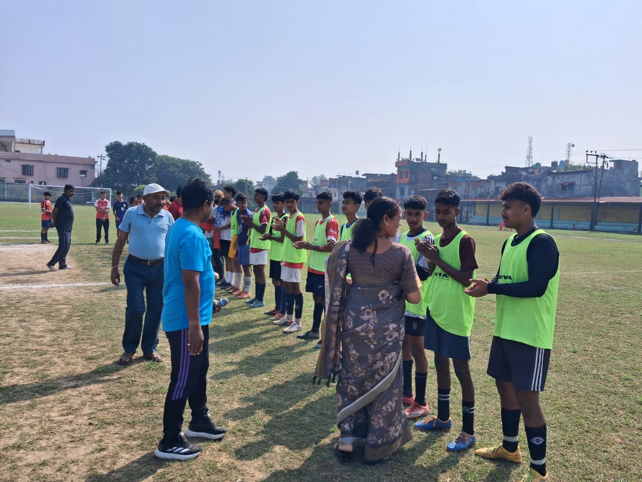 जिला स्तरीय फुटबॉल प्रतियोगिता जिला स्तरीय फुटबॉल प्रतियोगिता