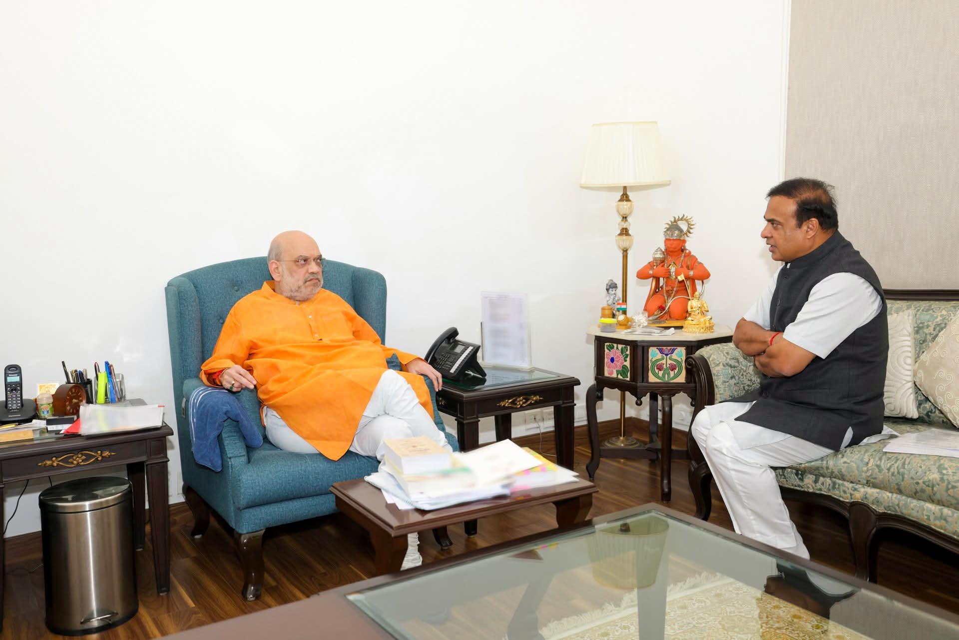 Image shared by Assam CM Dr Himanta Biswa Sarma.