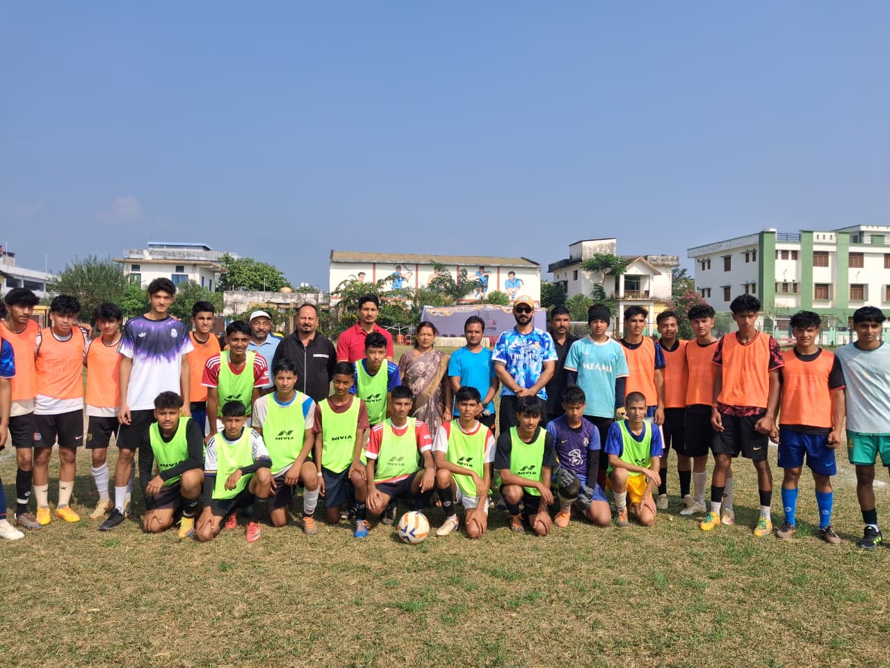 जिला स्तरीय फुटबॉल प्रतियोगिता जिला स्तरीय फुटबॉल प्रतियोगिता