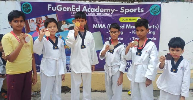 ताइंक्वांडो चैम्पियनशिप में पदक विजेता