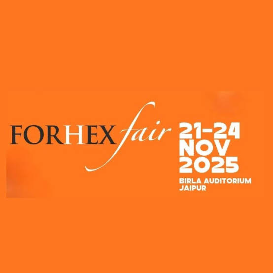 जयपुर में 21 से 24 नवंबर को होगा फोरहेक्स फेयर