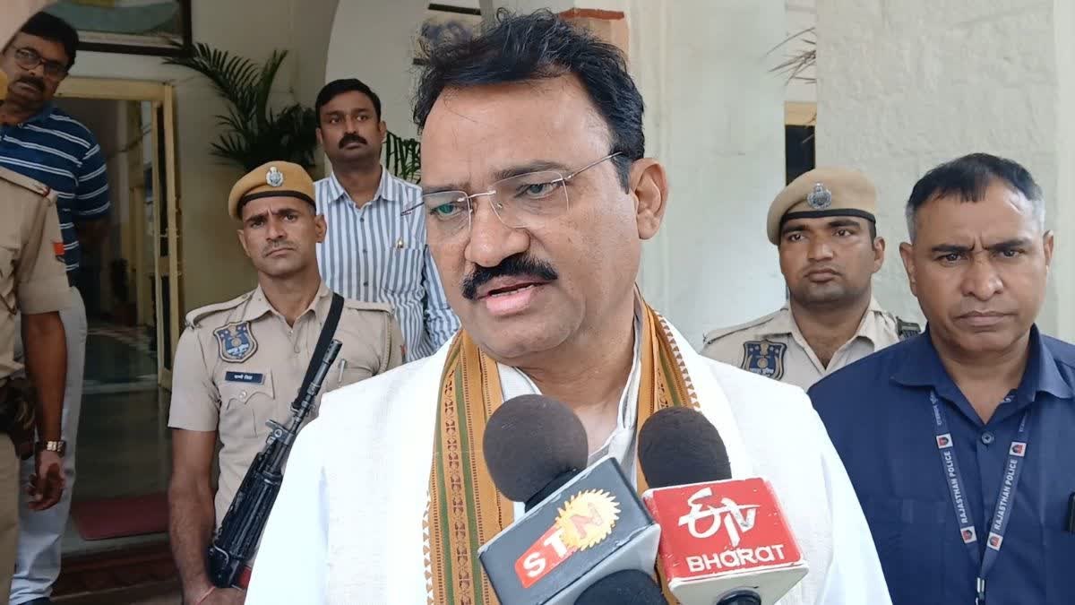 उपमुख्यमंत्री प्रेमचंद बैरवा