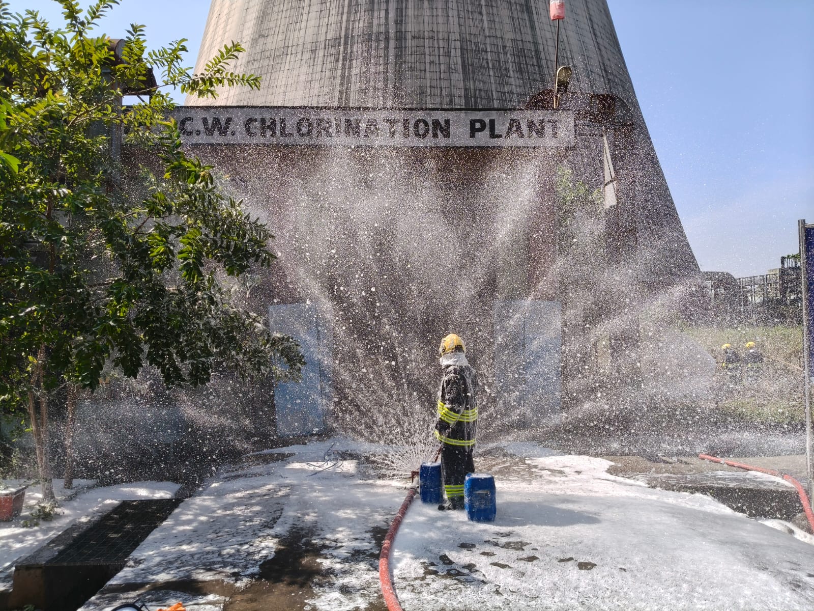 कोरबा : एचटीपीएस के क्लोरीनेशन प्लांट में हुआ हादसा, चोटिल एक कर्मचारी को बचाया गया कोरबा : एचटीपीएस के क्लोरीनेशन प्लांट में हुआ हादसा, चोटिल एक कर्मचारी को बचाया गया