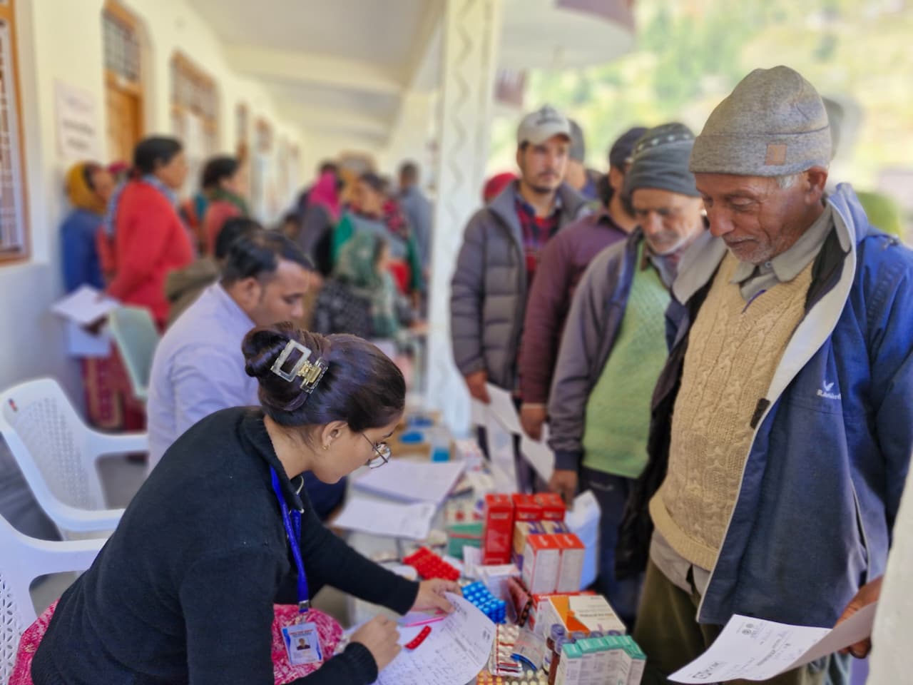 हर्षिल-धराली में हुआ स्वास्थ्य शिविर का आयोजन हर्षिल-धराली में हुआ स्वास्थ्य शिविर का आयोजन