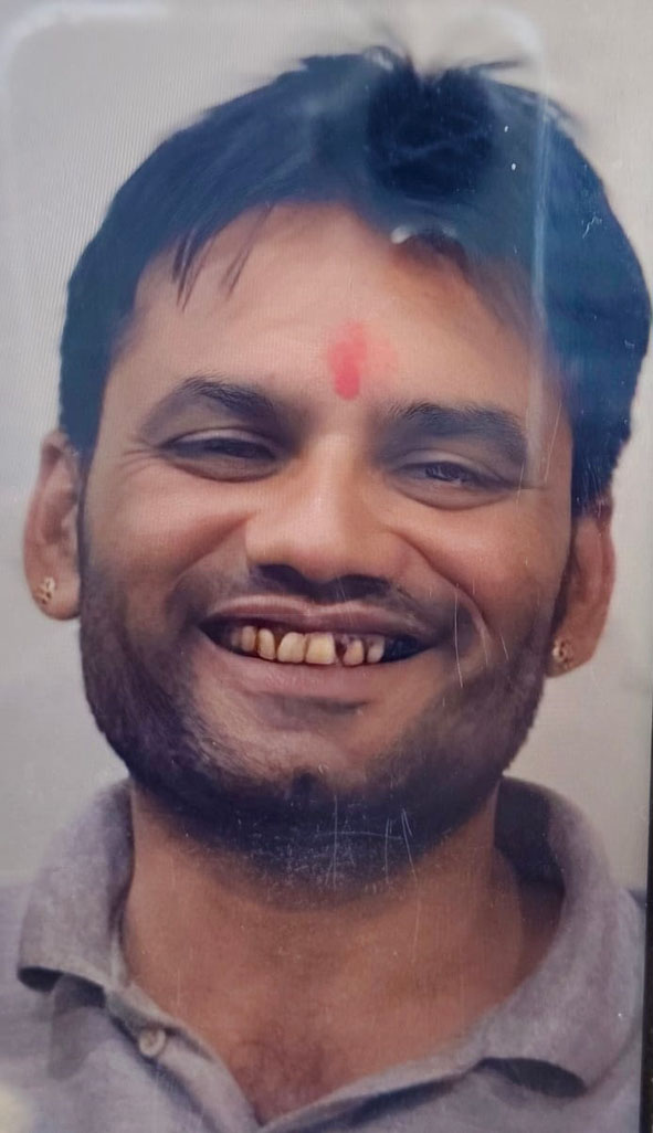 ताजपुर के समीप हादसे में युवक की मौत