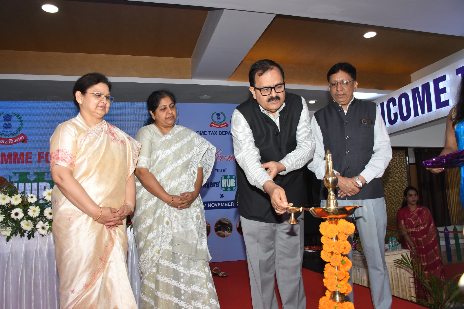 आयकर विभाग के द्वारा तीन दिवासीय टैक्सपायर्स हब का उदघाटन