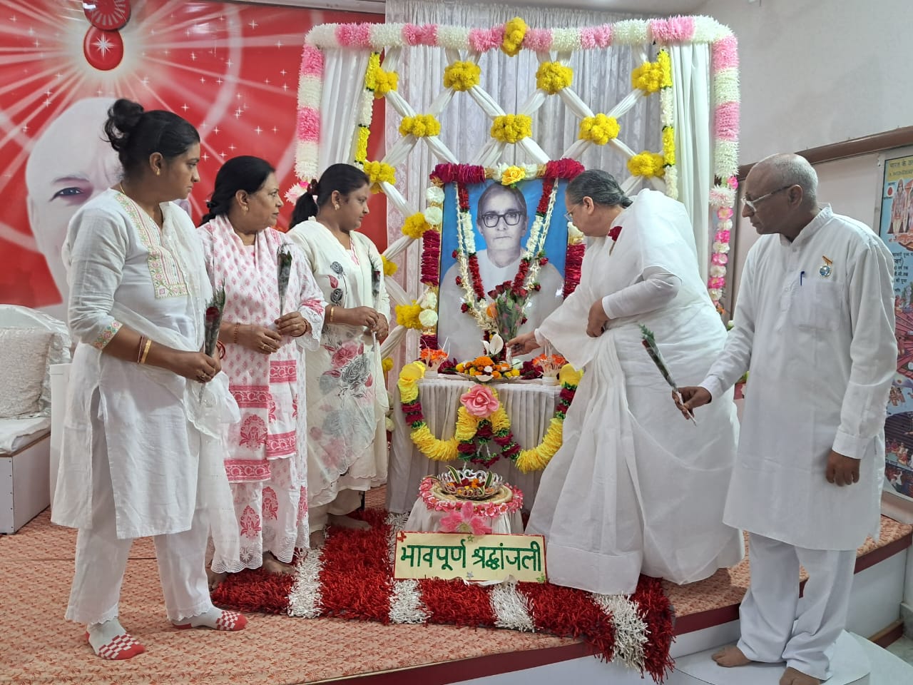 कार्यक्रम में शामिल ब्रह्माकुमारी रानी बहन की फाइल फोटो कार्यक्रम में शामिल ब्रह्माकुमारी रानी बहन की फाइल फोटो