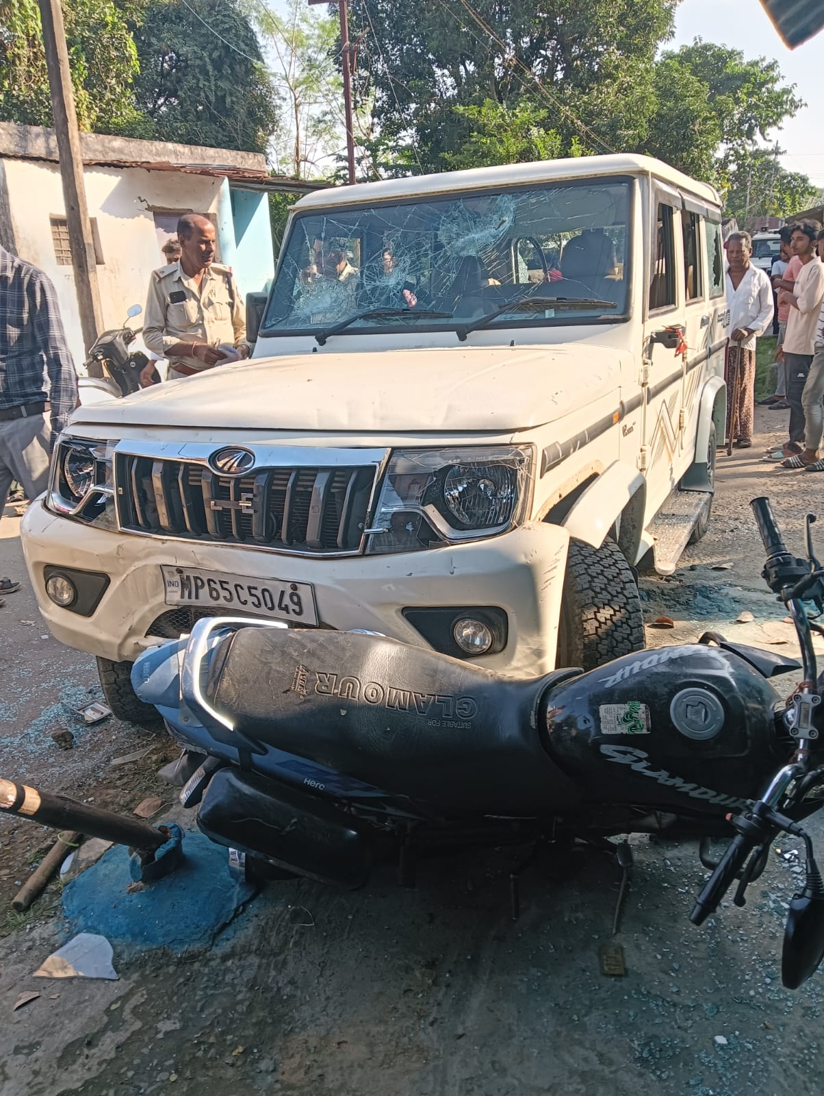 माैके पर वाहन