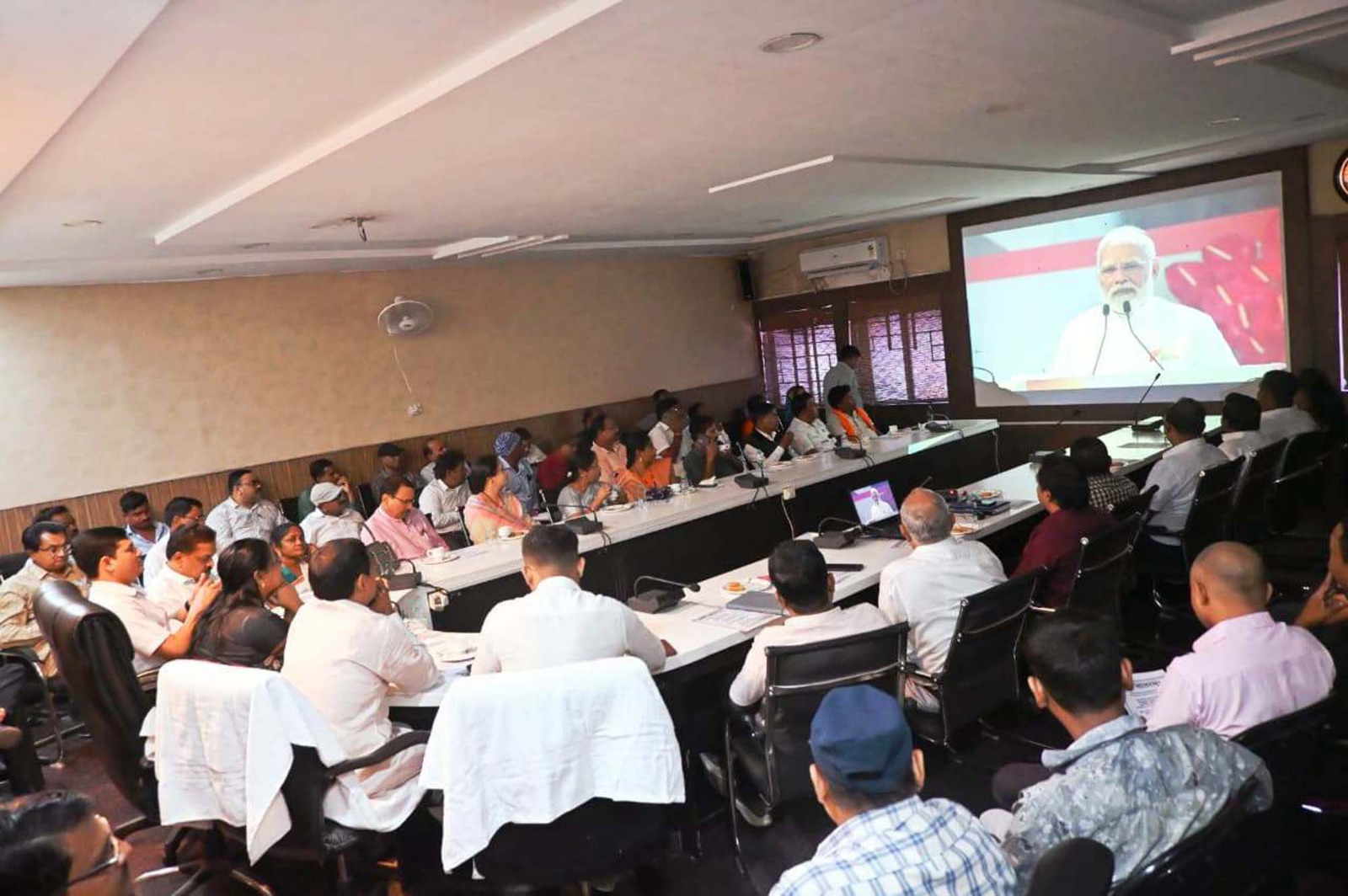 कोरबा नगर निगम में हुआ वंदे मातरम कार्यक्रम का आयोजन