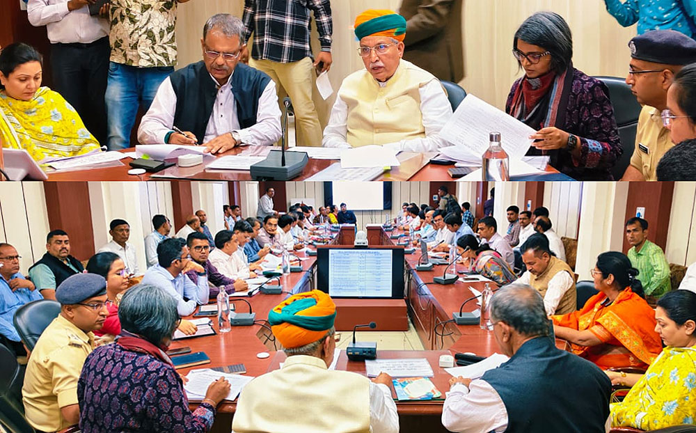 केंद्रीय मंत्री अर्जुन राम और चिकित्सा मंत्री खींवसर ने की बजट घोषणाओं पर समीक्षा केंद्रीय मंत्री अर्जुन राम और चिकित्सा मंत्री खींवसर ने की बजट घोषणाओं पर समीक्षा