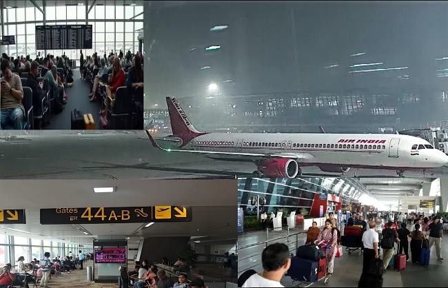 दिल्ली के इंदिरा गांधी अंतरराष्ट्रीय एयरपोर्ट का जारी फोटो दिल्ली के इंदिरा गांधी अंतरराष्ट्रीय एयरपोर्ट का जारी फोटो
