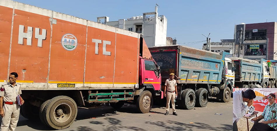 परिवहन विभाग ने किए 4500 से अधिक चालान : 34 हजार से अधिक को यातायात नियमों के प्रति किया जागरूक