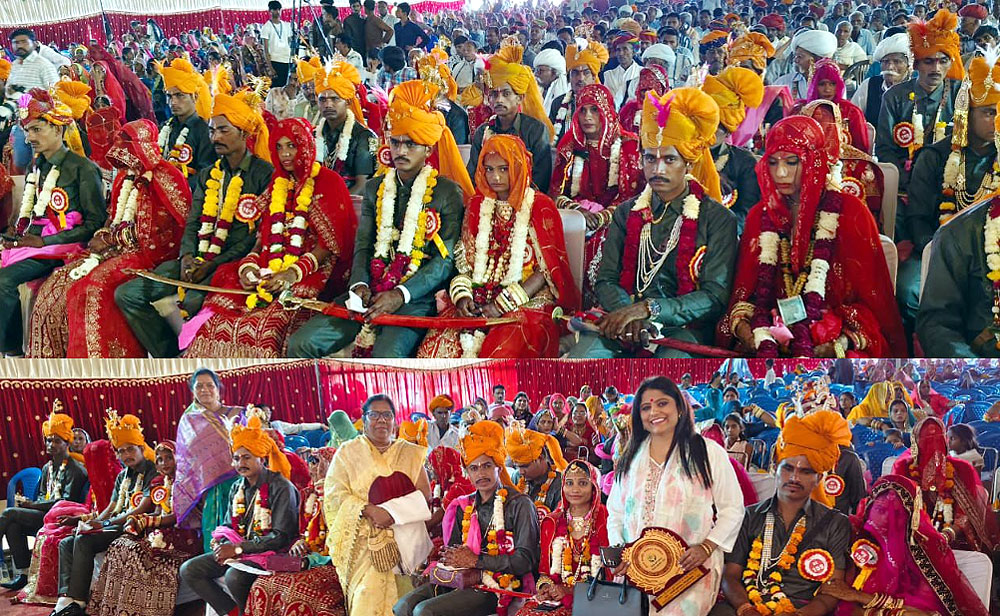 सोजत सिटी में 51 जोड़ों के सर्वसमाज सामूहिक विवाह सम्मेलन : बीकानेर में अनूठी पहल के तहत हाेगा शाही स्वागत सोजत सिटी में 51 जोड़ों के सर्वसमाज सामूहिक विवाह सम्मेलन : बीकानेर में अनूठी पहल के तहत हाेगा शाही स्वागत