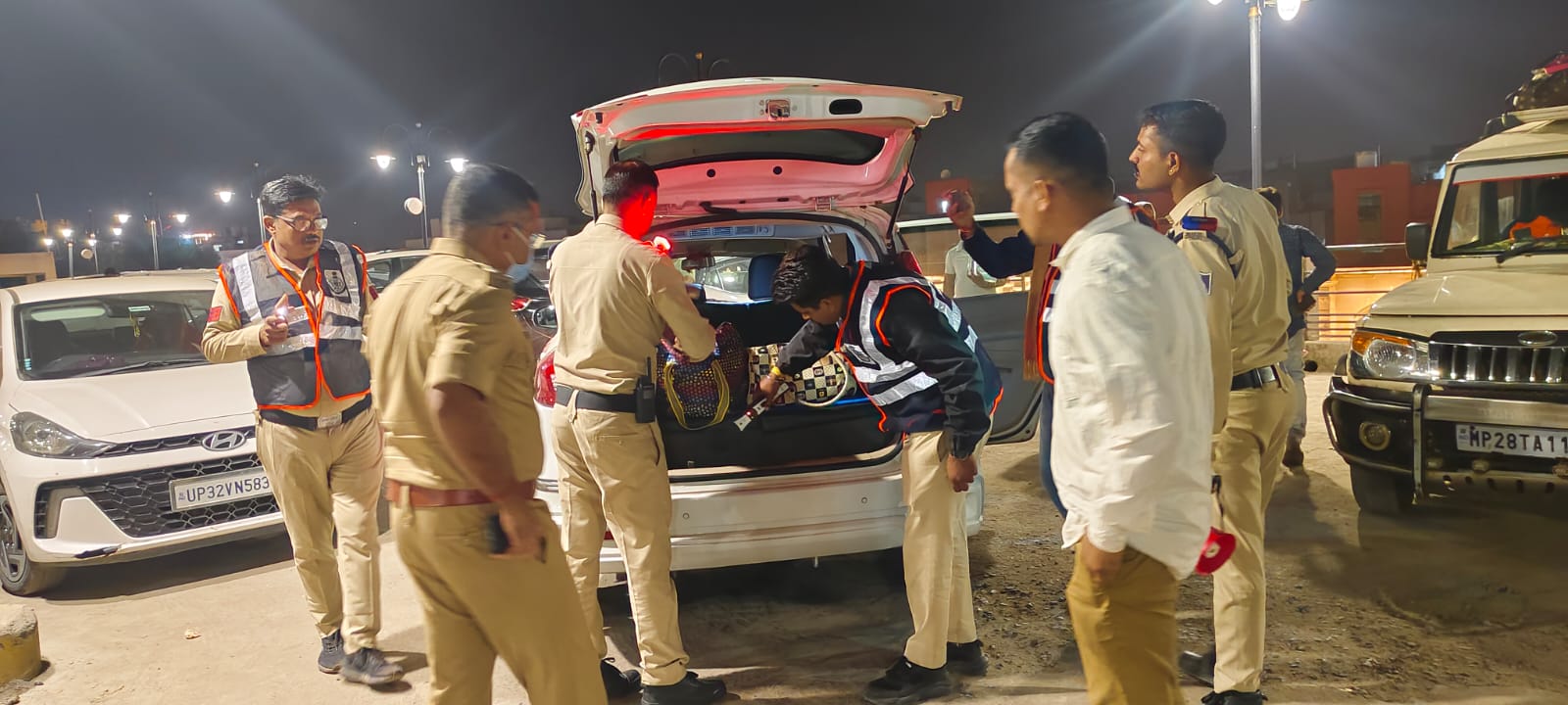 दिल्ली में हुए धमाके के बाद सतर्क हुई पुलिस